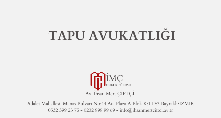 TAPU AVUKATLIĞI